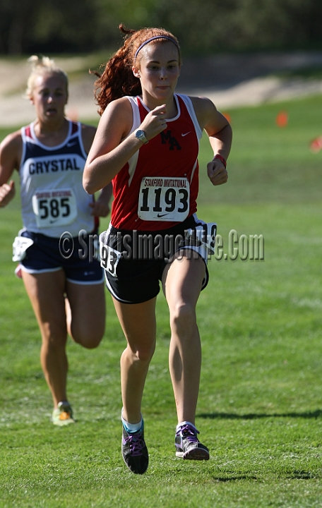 12SIHSD5-274.JPG - 2012 Stanford Cross Country Invitational, September 24, Stanford Golf Course, Stanford, California.